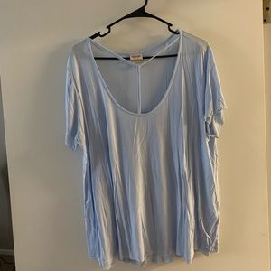 Women’s light blue shirt